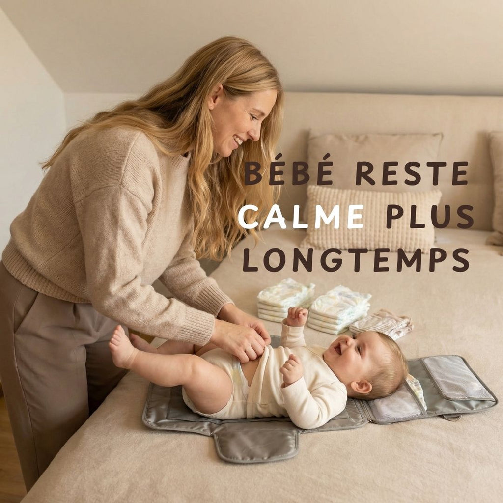 Matelas à langer nomade : Liberté et tranquillité lors de vos sorties